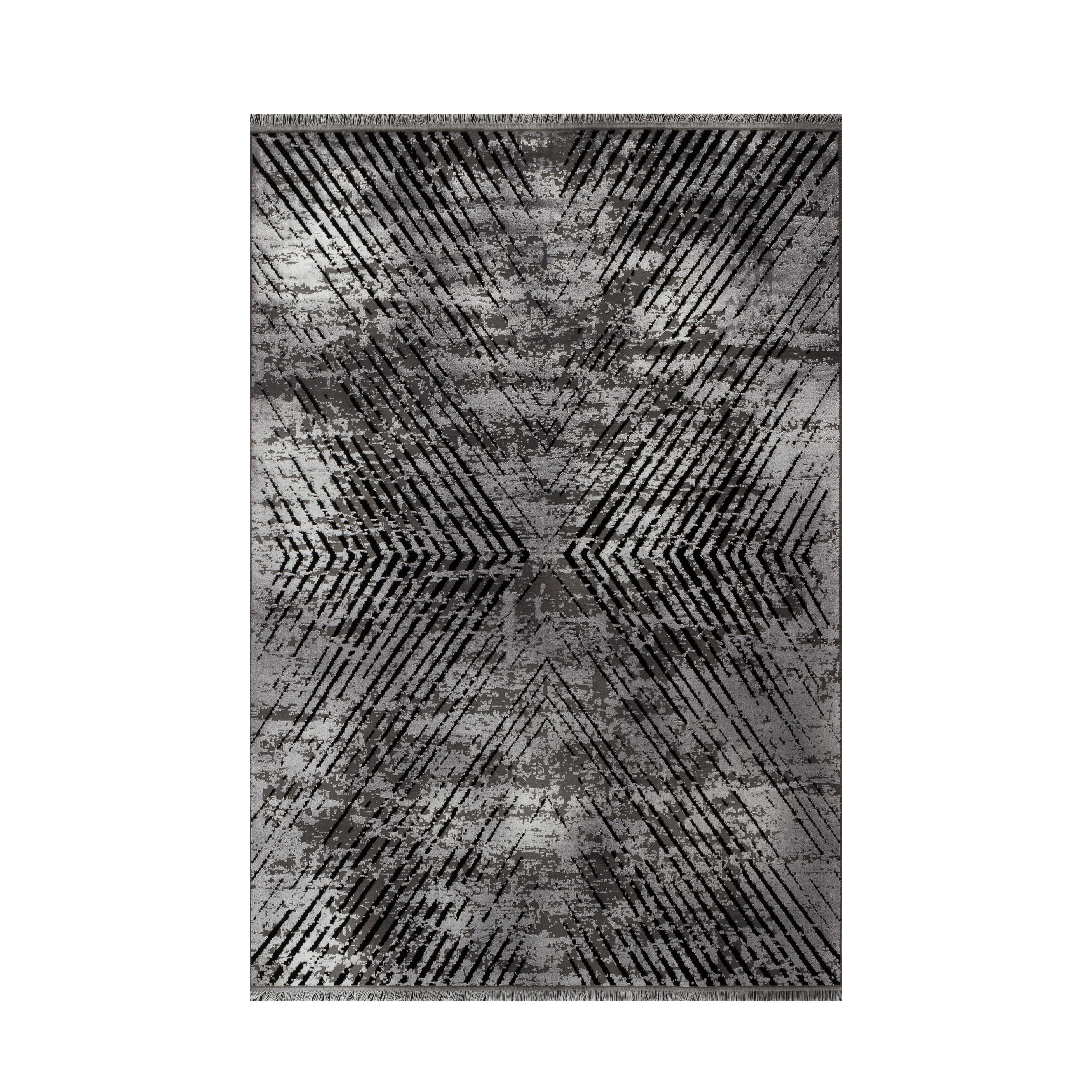 Elite Kortluvet tæppe Vintage - Grå - 120x170