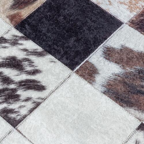 Fiesta Vaskbart tæppe Patchwork - Hvid