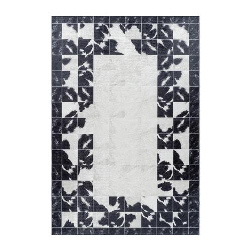 Fiesta Vaskbart tæppe Patchwork - Sort