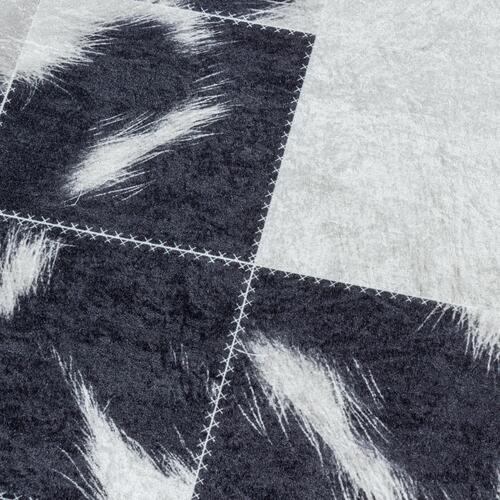 Fiesta Vaskbart tæppe Patchwork - Sort