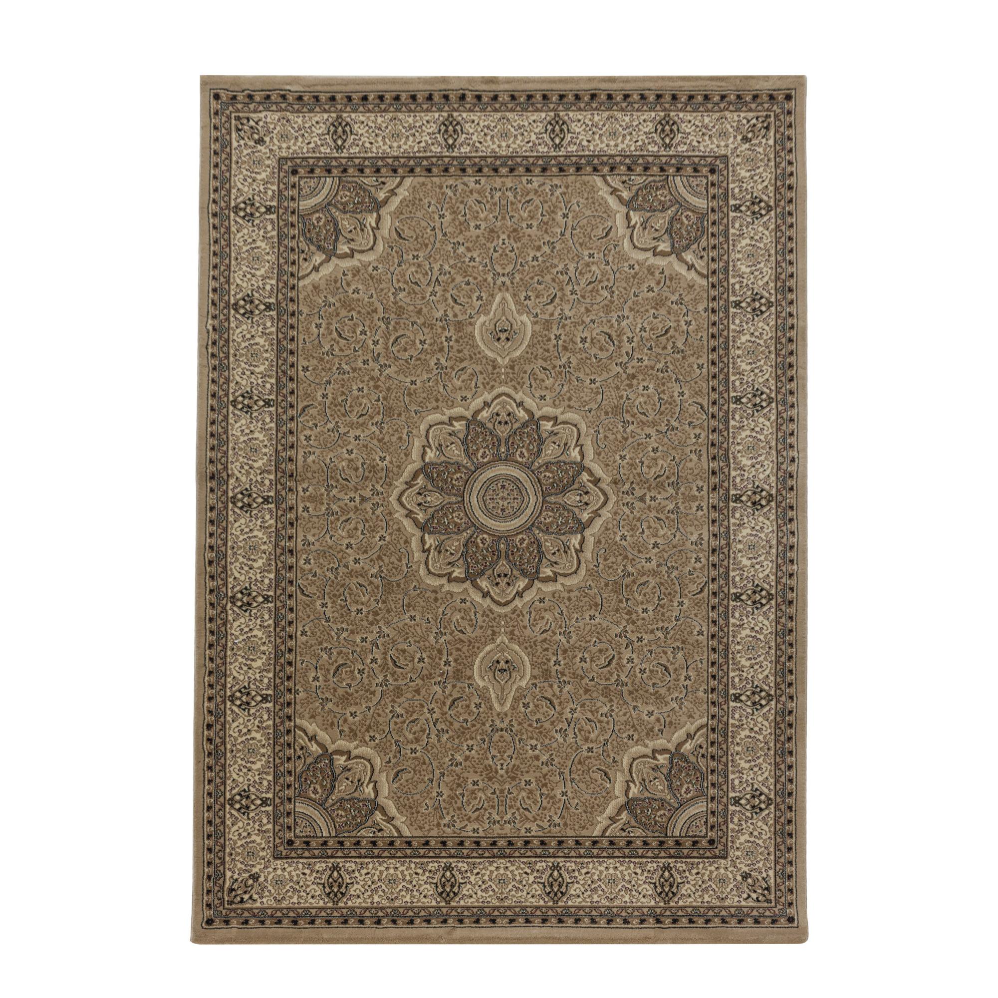 Kashmir Orientalsk tæppe Orientalisk - Beige - 120x170