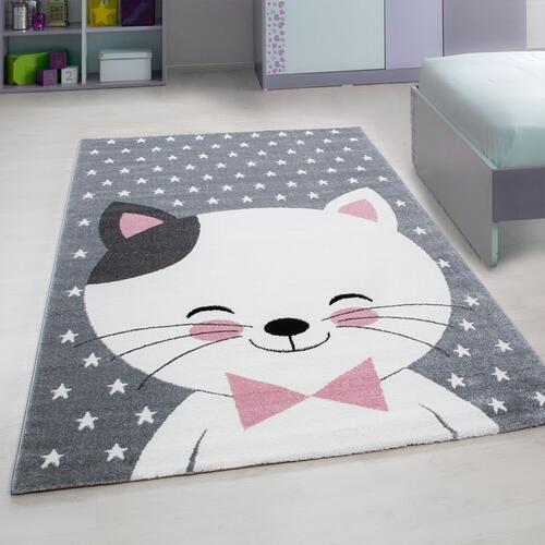 Kids Børnetæppe Kat - Pink