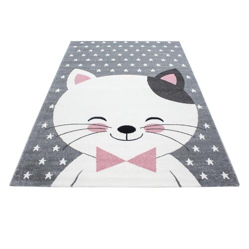 Kids Børnetæppe Kat - Pink