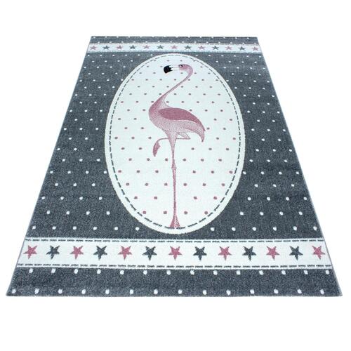 Kids Børnetæppe Flamingo Design - Pink