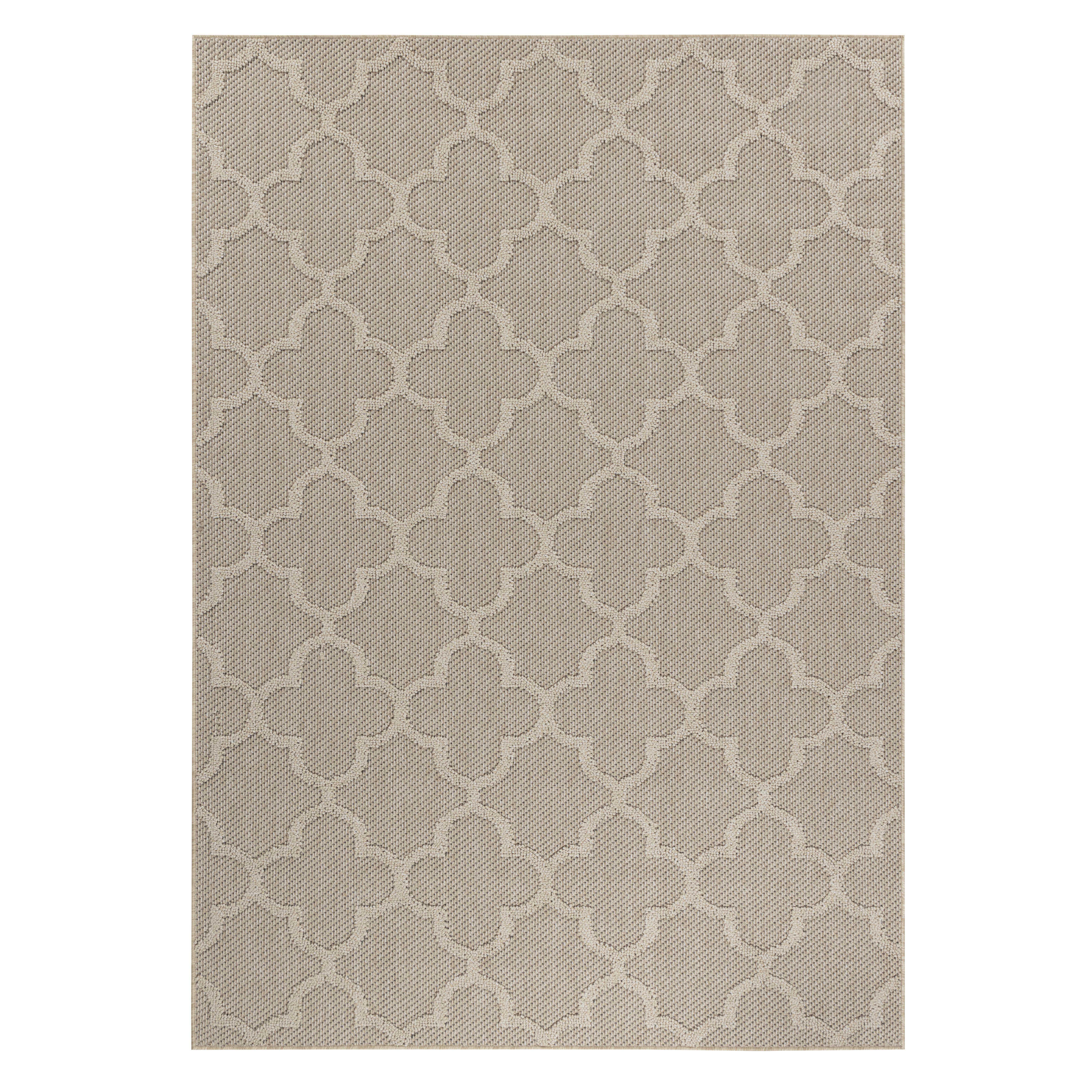 Patara Udendørs tæppe Skandinavisk - Beige - 140x200