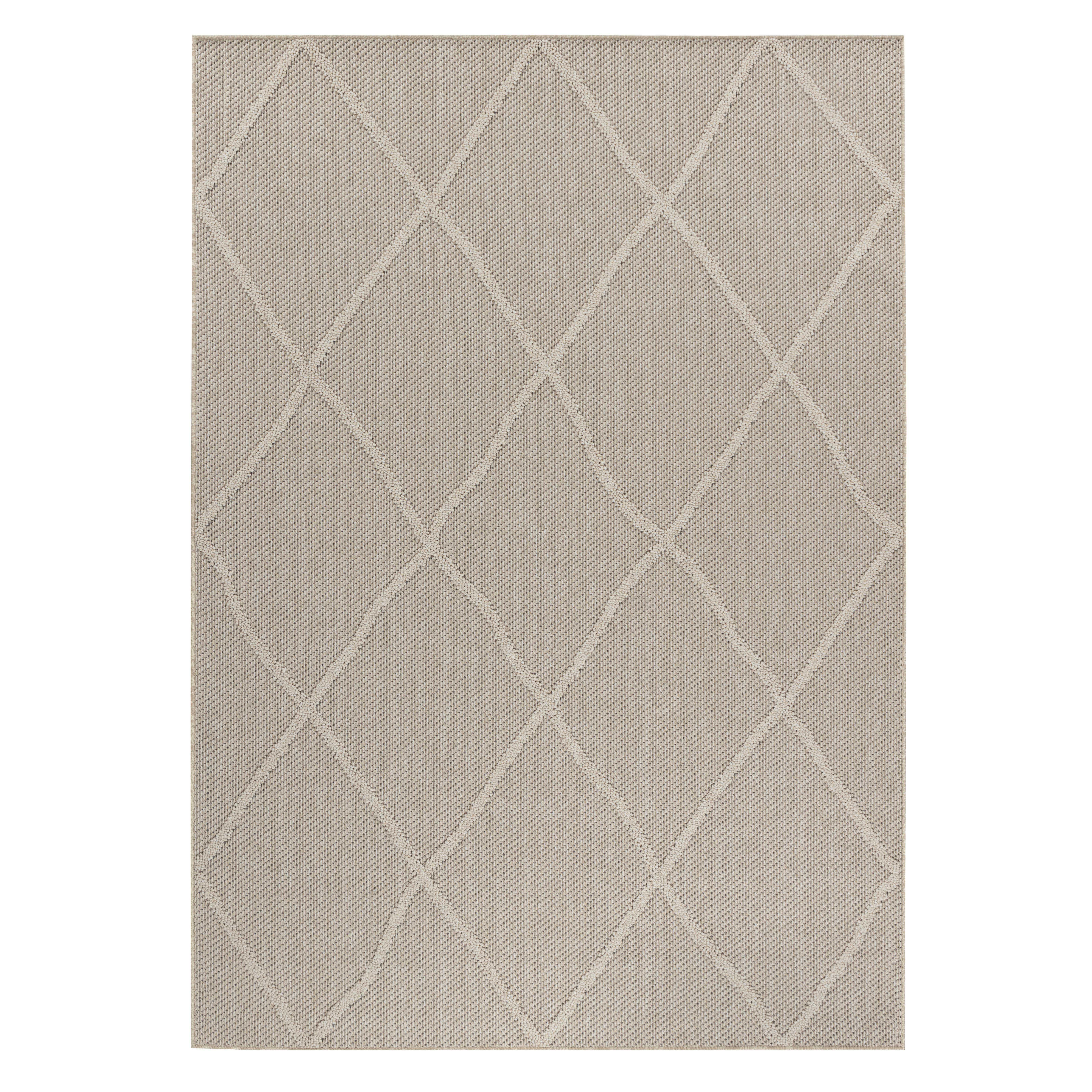 Patara Udendørs Tæppeløber Boho - Beige - 80x150 (Løber)