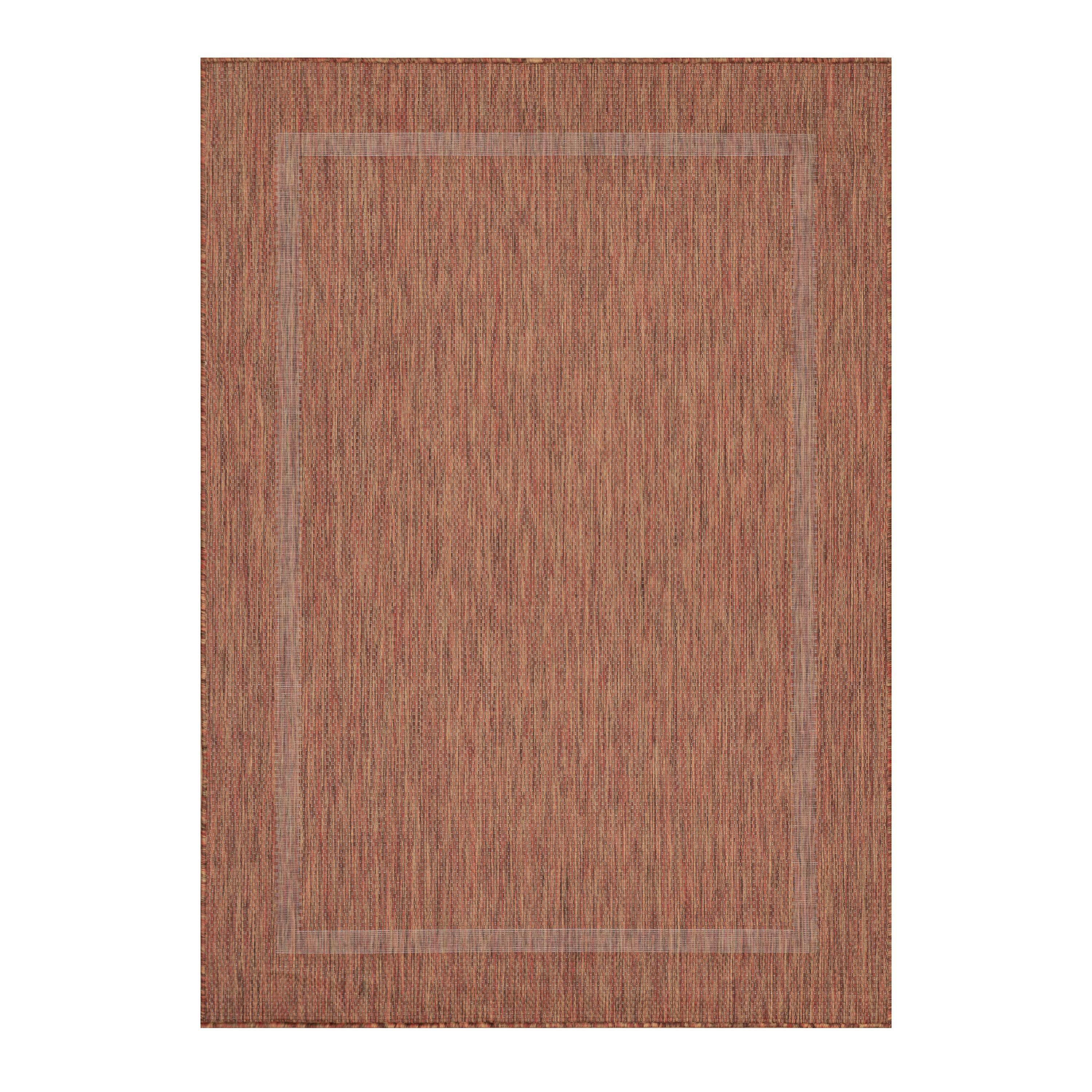 Relax Udendørs Tæppeløber Ensfarvet - Kobber - 80x250 (Løber)