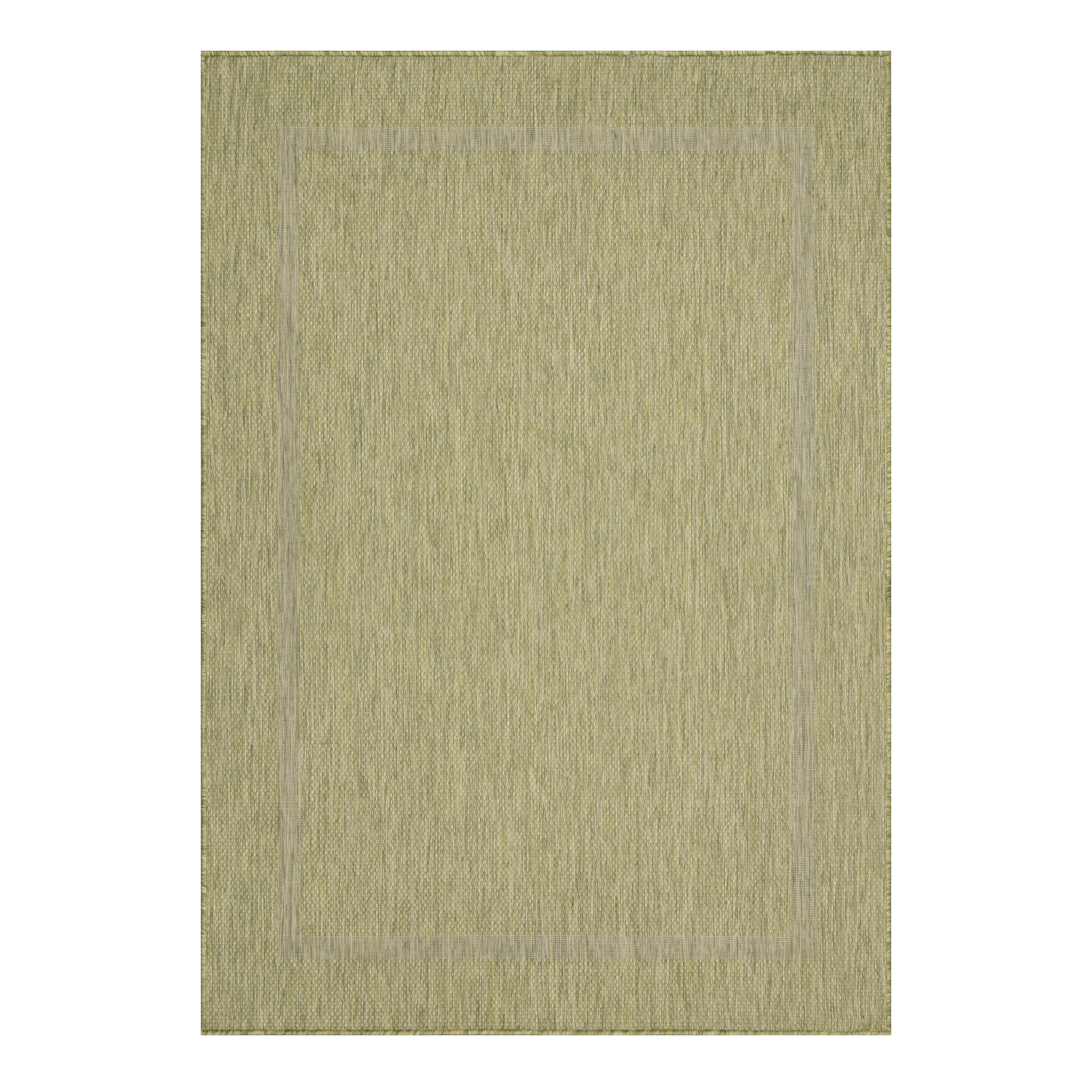 Relax Udendørs Tæppeløber Ensfarvet - Grøn - 80x250 (Løber)