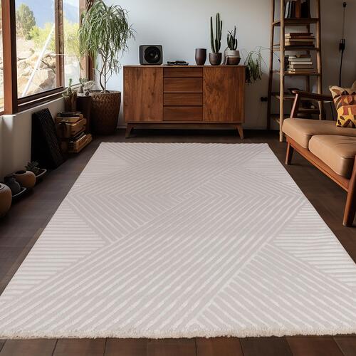 Sahara Indendørs tæppe 3D - Beige
