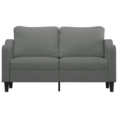 2-personers sofa 140 cm stof mørkegrå