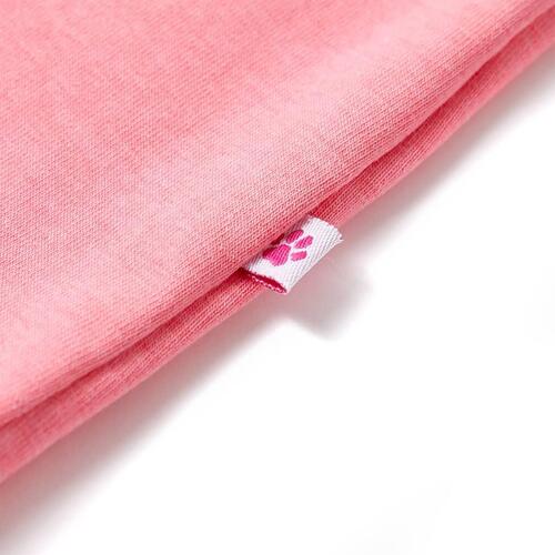 T-shirt til børn str. 92 neon-pink