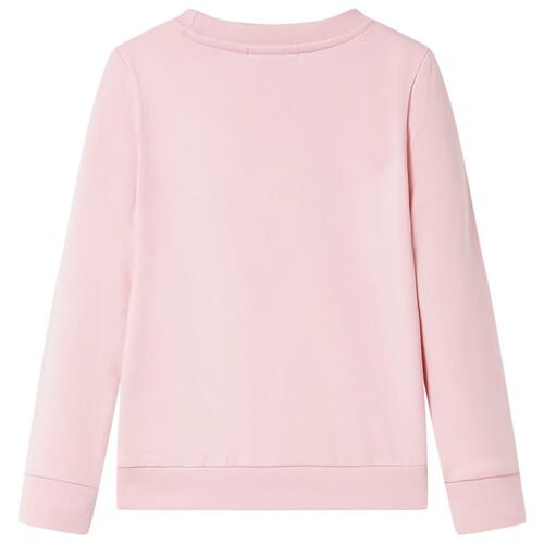 Sweatshirt til børn str. 116 lyserød