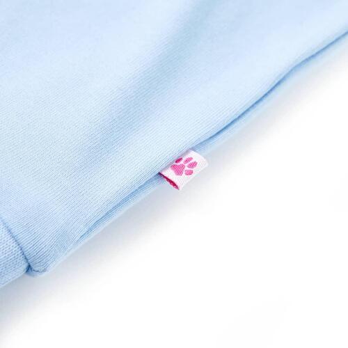 Sweatshirt til børn str. 128 lyseblå