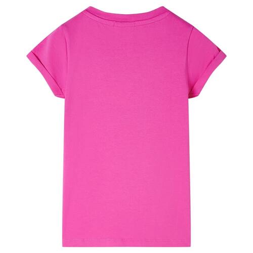 T-shirt til børn str. 104 pink