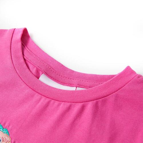 T-shirt til børn str. 104 pink