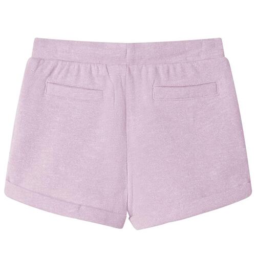 Shorts til børn str. 104 med snor lilla