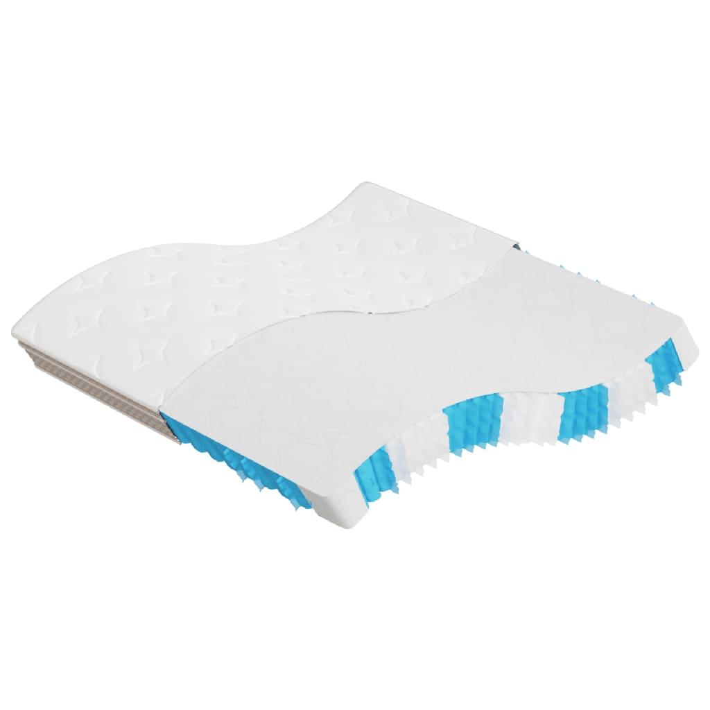 Springmadras m. pocket-fjedre medium 200x200 cm