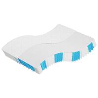 Springmadras m. pocket-fjedre medium fasthed 180x200 cm