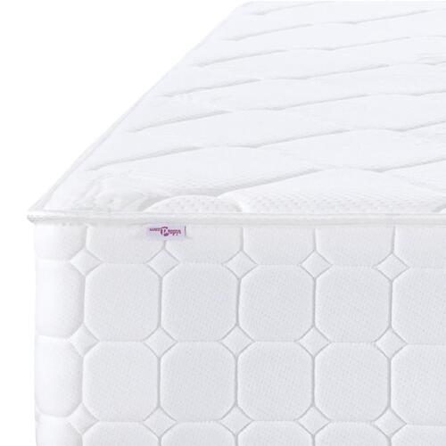 Springmadras m. pocket-fjedre medium fasthed 180x200 cm