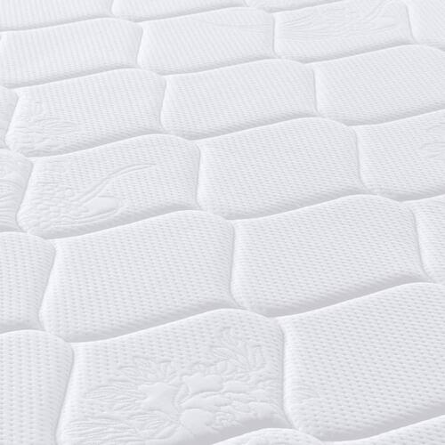 Springmadras m. pocket-fjedre medium fasthed 180x200 cm