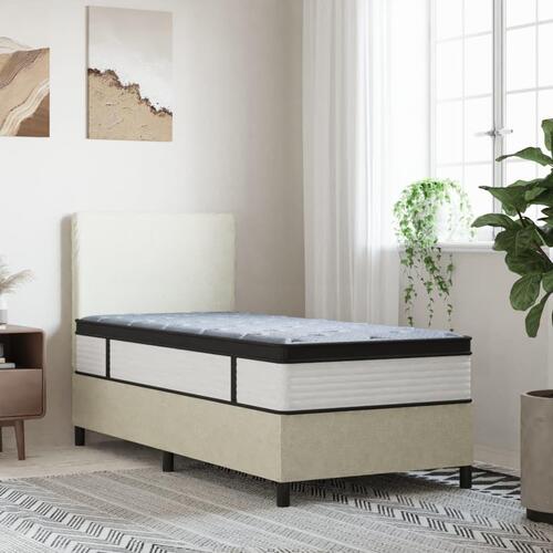 Springmadras med pocketfjedre 90x200 cm medium