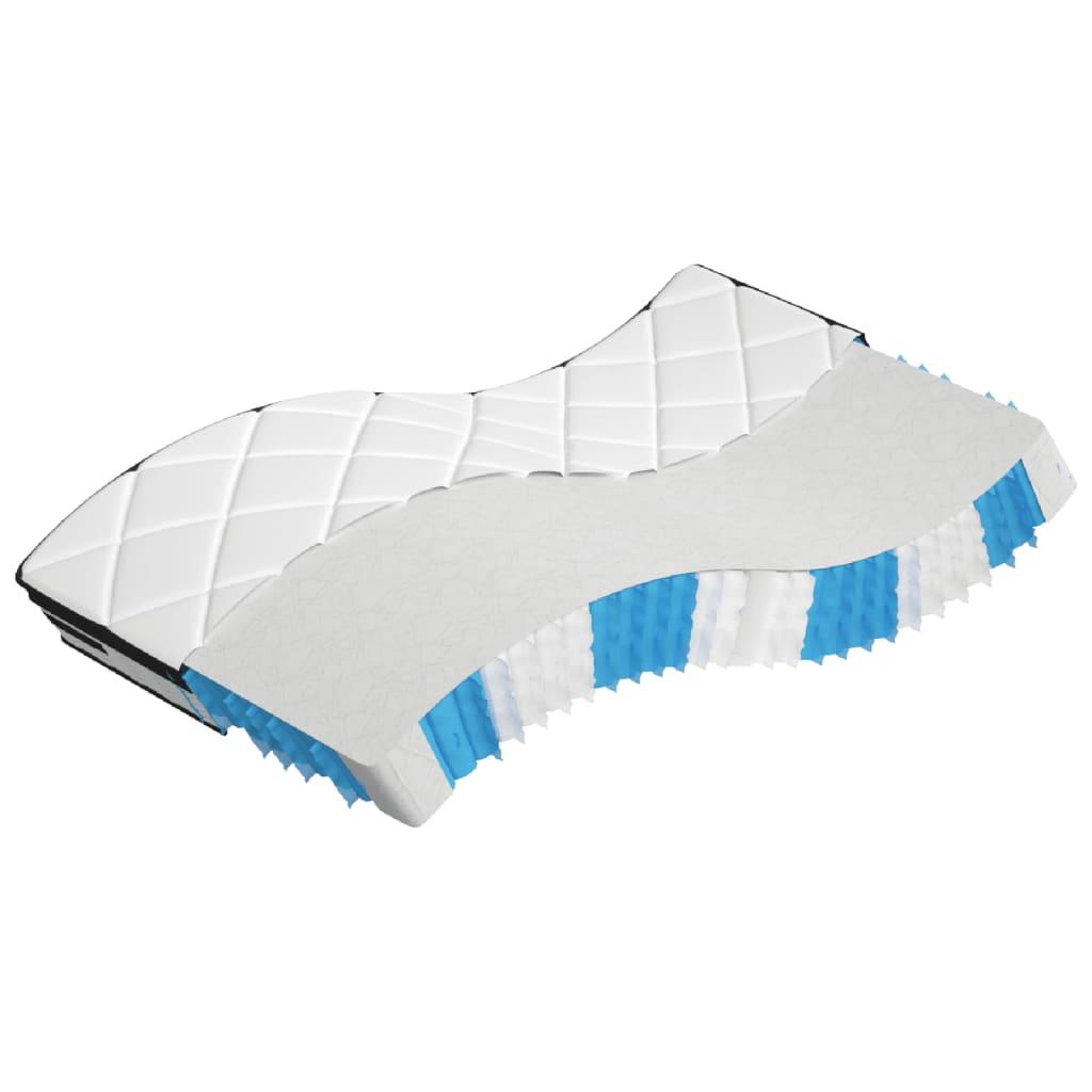 Springmadras med pocketfjedre 90x220 cm medium fast