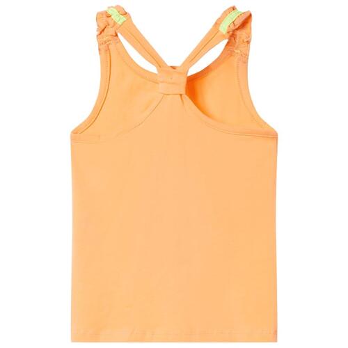 Tanktop til børn str. 92 orange