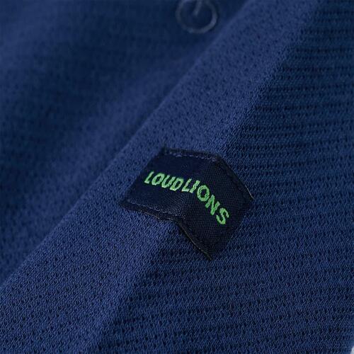 Sweatshirt til børn str. 92 med lynlås marineblå