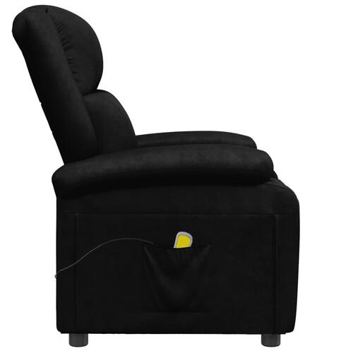 Massagestol kunstlæder sort