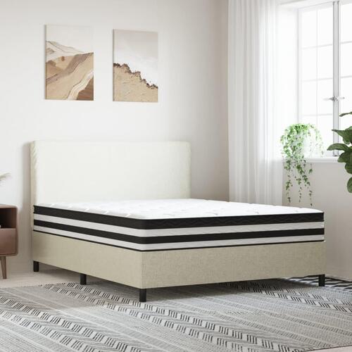 Springmadras med pocketfjedre 160x200 cm medium fast