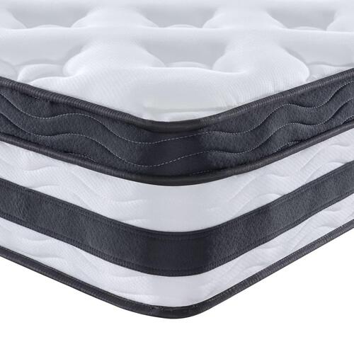 Springmadras med pocketfjedre 160x200 cm medium fast
