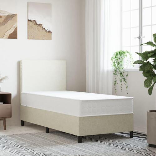 Springmadras med pocketfjedre 90x200 cm medium fast