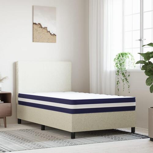 Springmadras med pocketfjedre 100x200 cm medium fast