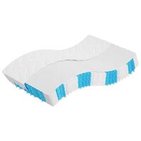 Springmadras m. pocket-fjedre medium fasthed 140x190 cm
