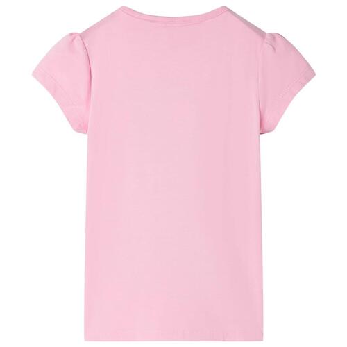 T-shirt til børn str. 92 lyserød