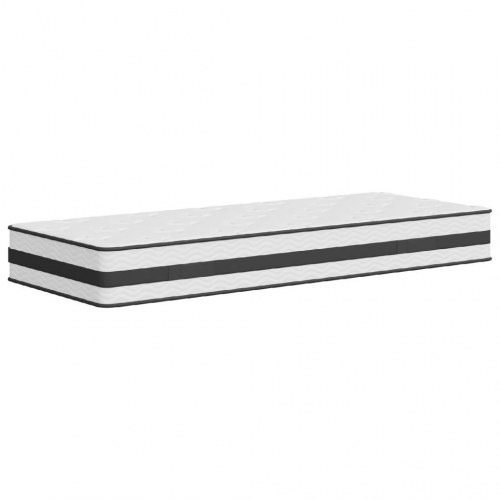 Springmadras med bonellfjedre 90x200 cm - medium fasthed