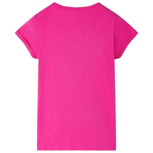 T-shirt til børn str. 92 pink