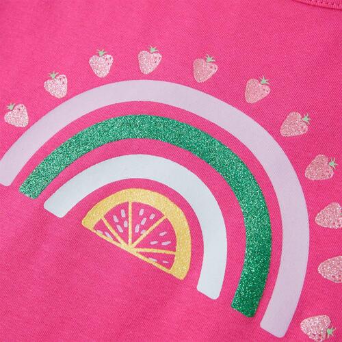 T-shirt til børn str. 92 pink
