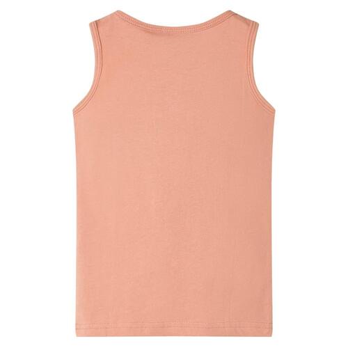 Tanktop til børn str. 92 lys orange
