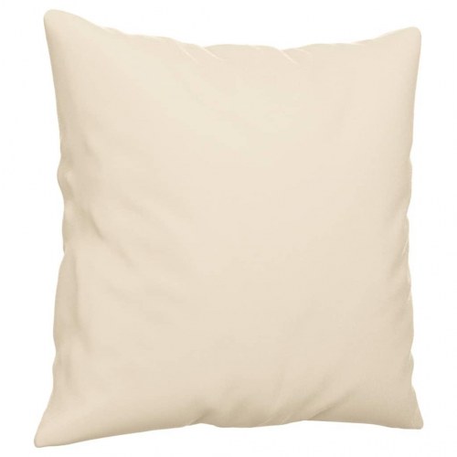 2-personers sofa med puder - beige