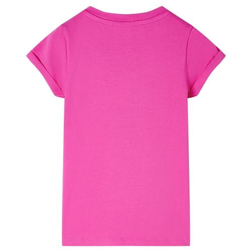 T-shirt til børn str. 92 pink