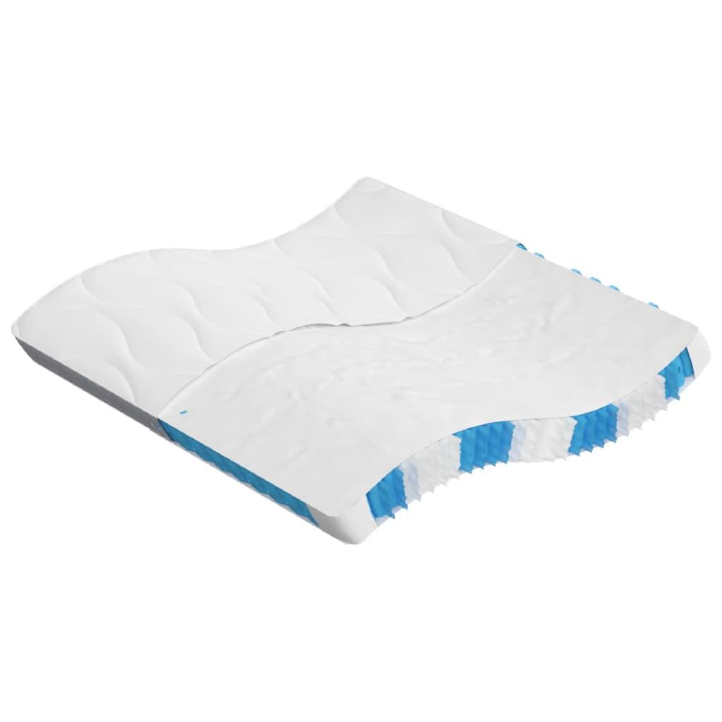 Springmadras m. pocket-fjedre medium 200x200 cm