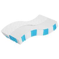 Springmadras med pocketfjedre 100x200 cm medium fast