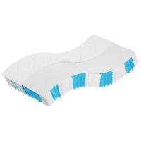 Springmadras med pocketfjedre 120x200 cm medium fast