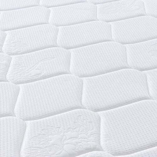 Springmadras m. pocket-fjedre medium fasthed 140x190 cm