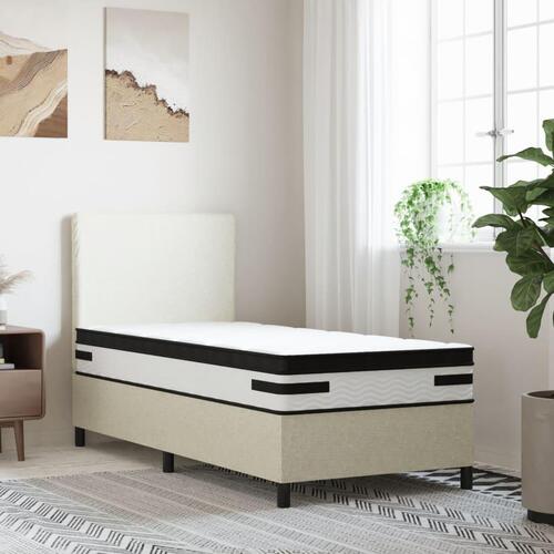 Springmadras med pocketfjedre 70x200 cm medium fast