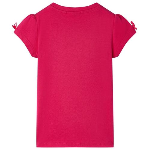 T-shirt til børn str. 104 pink