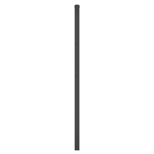 Sengegavl 90 cm metal sort