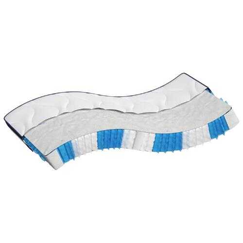 Springmadras med pocketfjedre 120x200 cm medium fast