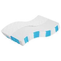 Springmadras m. pocket-fjedre medium fasthed 180x200 cm